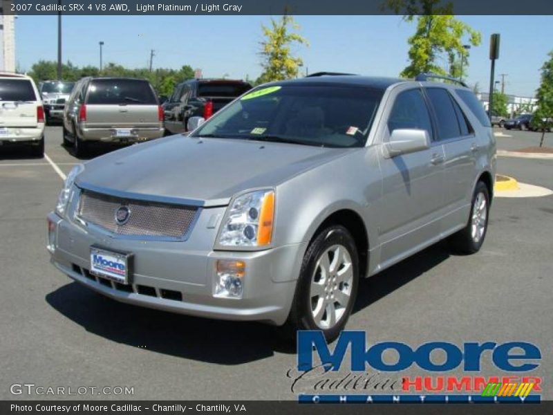 Light Platinum / Light Gray 2007 Cadillac SRX 4 V8 AWD