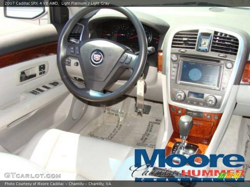 Light Platinum / Light Gray 2007 Cadillac SRX 4 V8 AWD