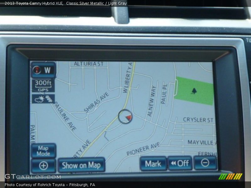 Classic Silver Metallic / Light Gray 2013 Toyota Camry Hybrid XLE