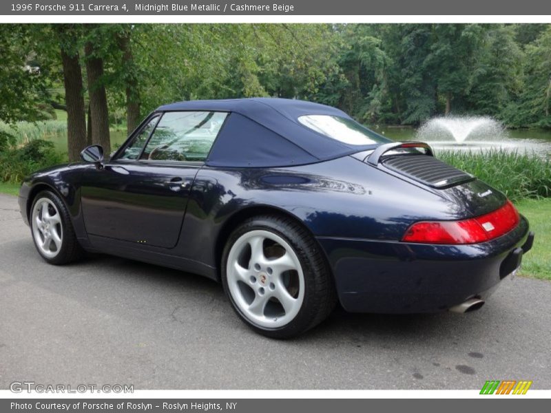  1996 911 Carrera 4 Midnight Blue Metallic