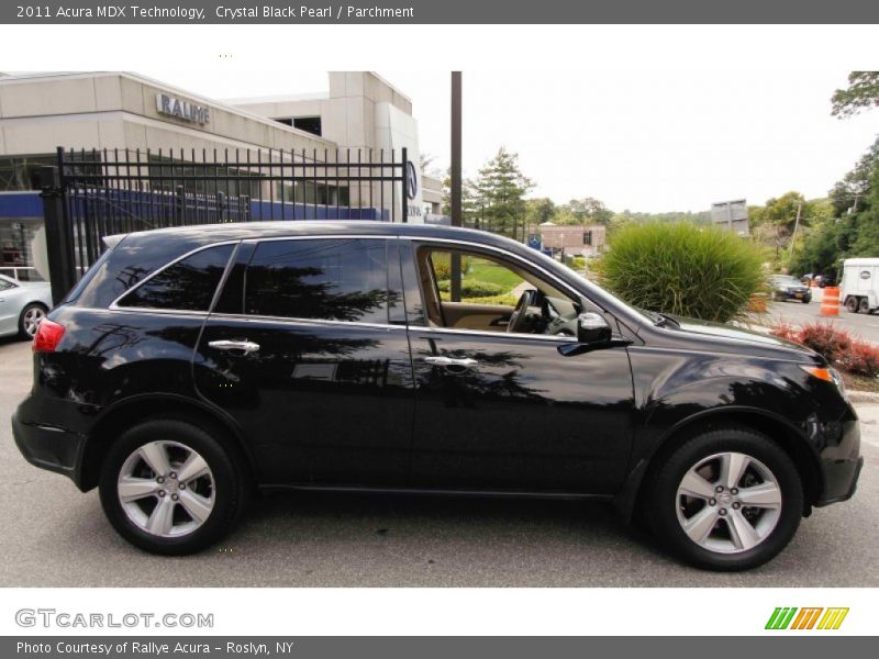 Crystal Black Pearl / Parchment 2011 Acura MDX Technology