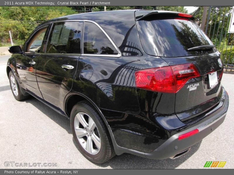 Crystal Black Pearl / Parchment 2011 Acura MDX Technology
