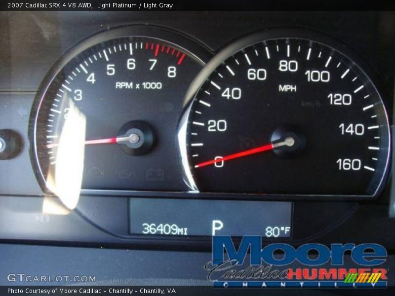 Light Platinum / Light Gray 2007 Cadillac SRX 4 V8 AWD