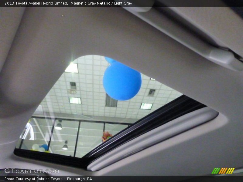 Magnetic Gray Metallic / Light Gray 2013 Toyota Avalon Hybrid Limited