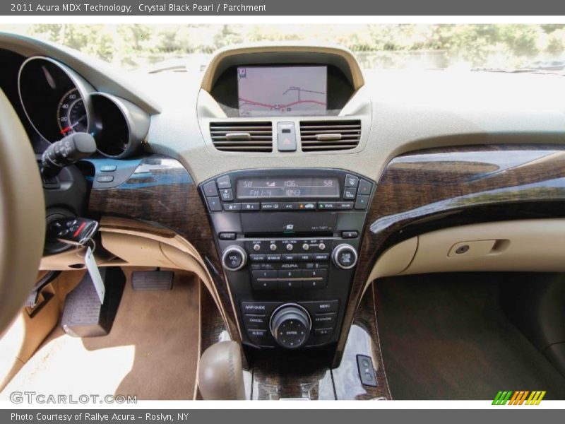 Crystal Black Pearl / Parchment 2011 Acura MDX Technology