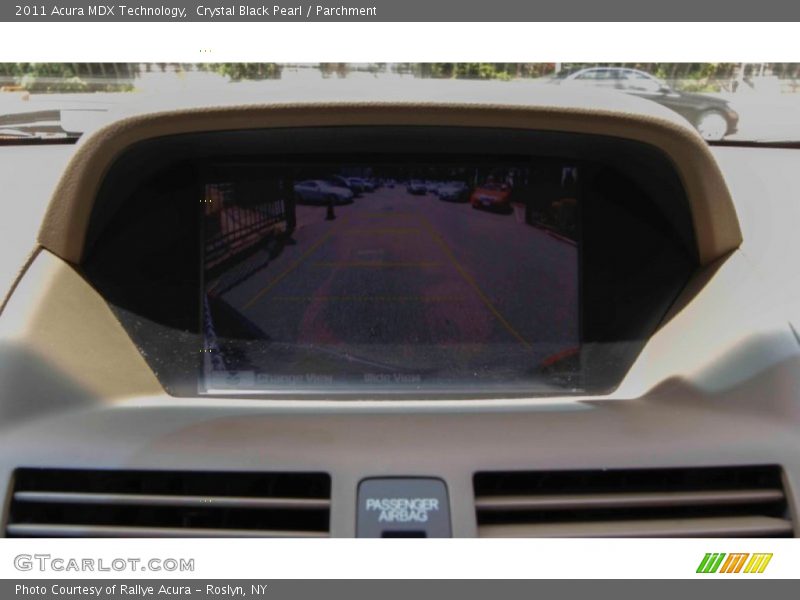 Crystal Black Pearl / Parchment 2011 Acura MDX Technology