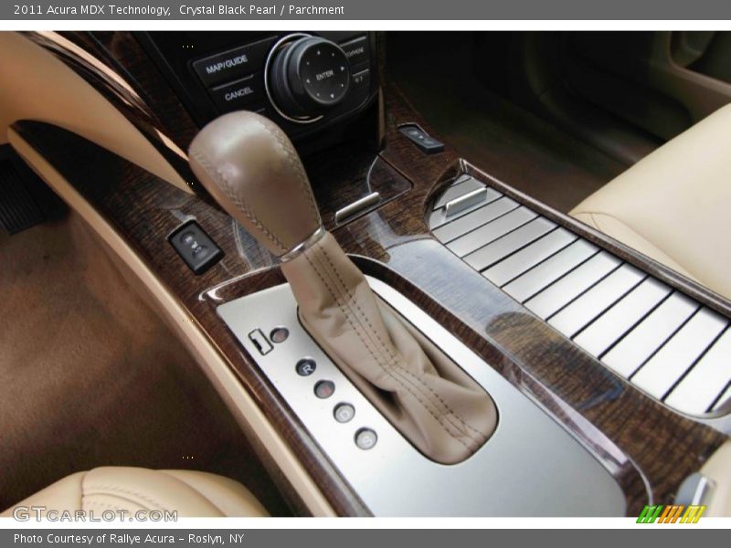 Crystal Black Pearl / Parchment 2011 Acura MDX Technology