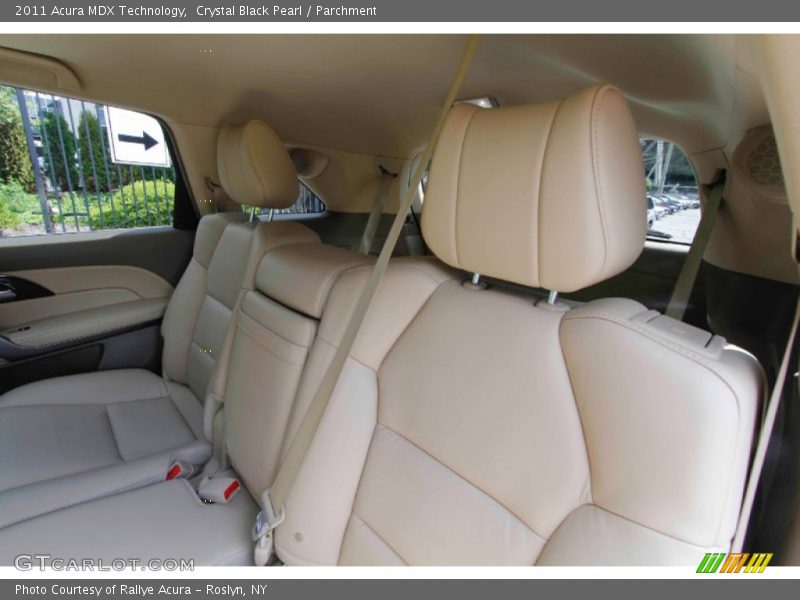 Crystal Black Pearl / Parchment 2011 Acura MDX Technology
