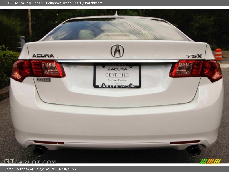 Bellanova White Pearl / Parchment 2012 Acura TSX Sedan