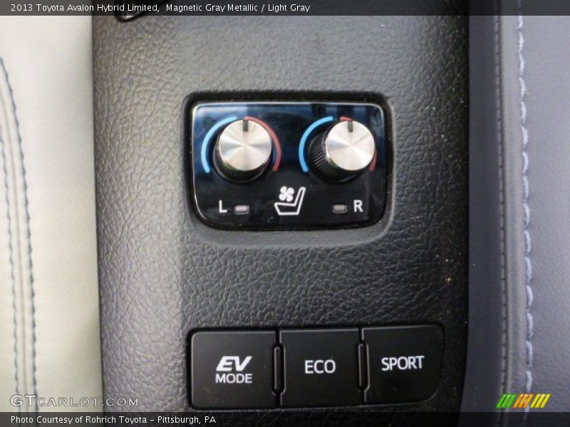 Magnetic Gray Metallic / Light Gray 2013 Toyota Avalon Hybrid Limited