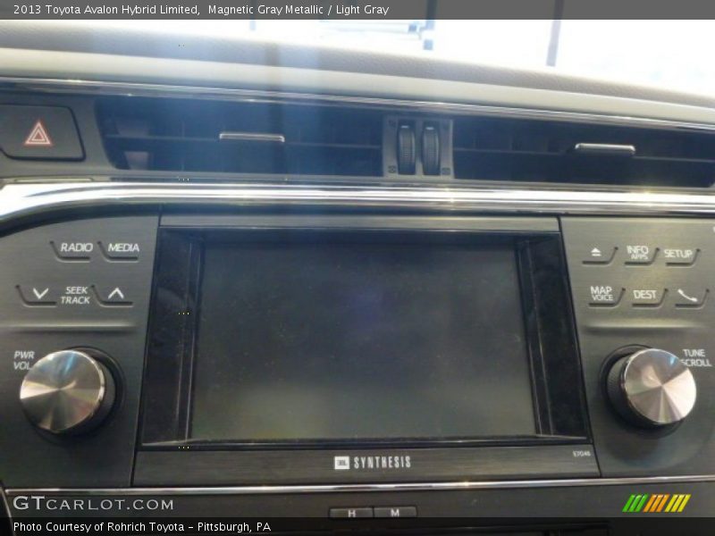 Magnetic Gray Metallic / Light Gray 2013 Toyota Avalon Hybrid Limited