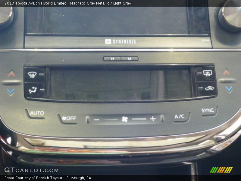 Magnetic Gray Metallic / Light Gray 2013 Toyota Avalon Hybrid Limited