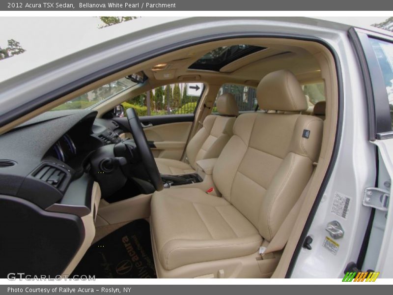 Bellanova White Pearl / Parchment 2012 Acura TSX Sedan