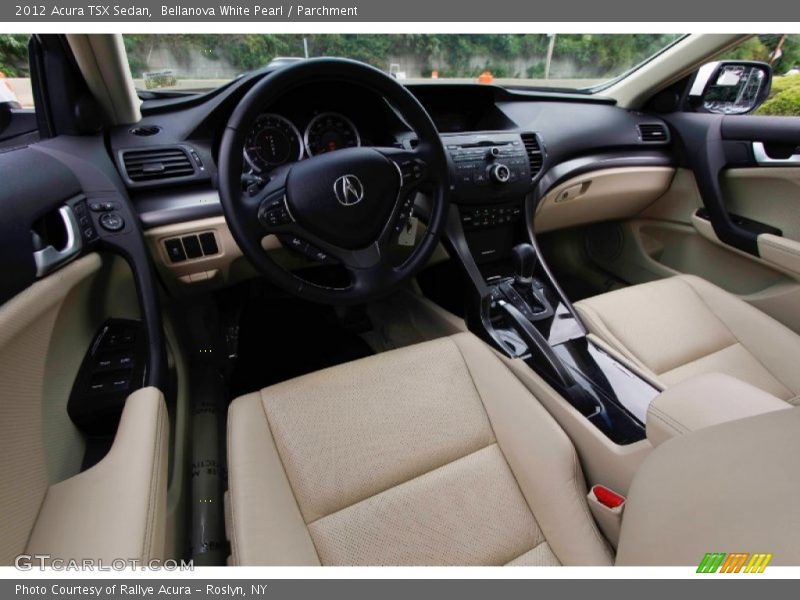 Bellanova White Pearl / Parchment 2012 Acura TSX Sedan