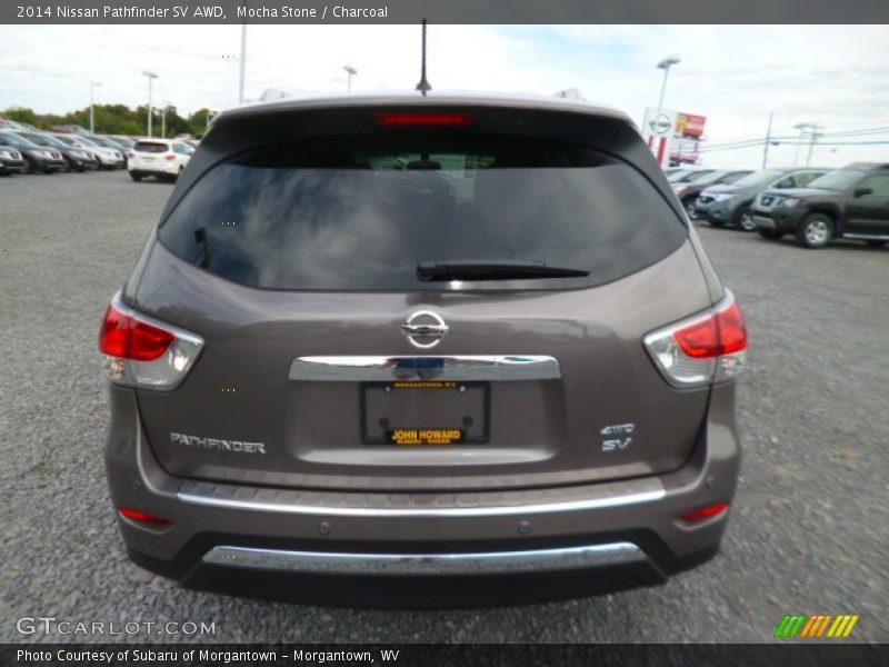 Mocha Stone / Charcoal 2014 Nissan Pathfinder SV AWD