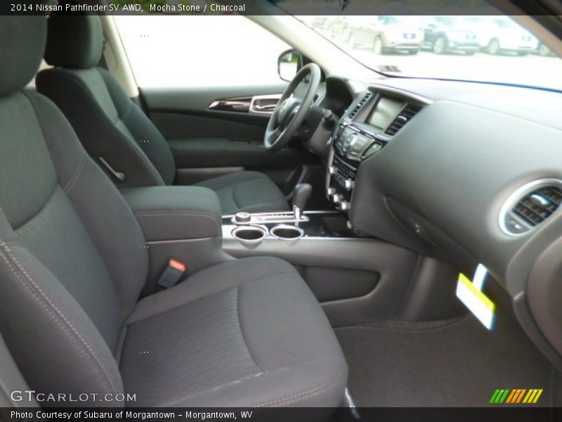 Mocha Stone / Charcoal 2014 Nissan Pathfinder SV AWD