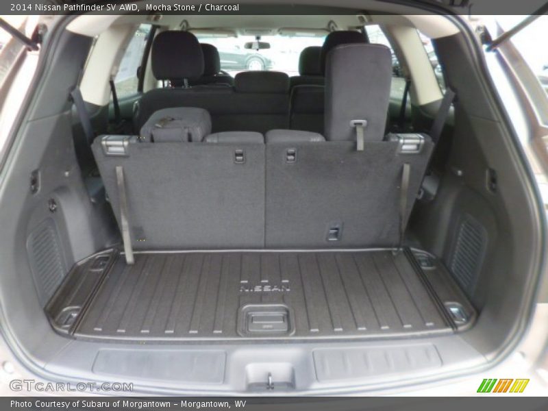 Mocha Stone / Charcoal 2014 Nissan Pathfinder SV AWD