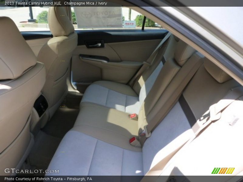 Champagne Mica / Ivory 2013 Toyota Camry Hybrid XLE