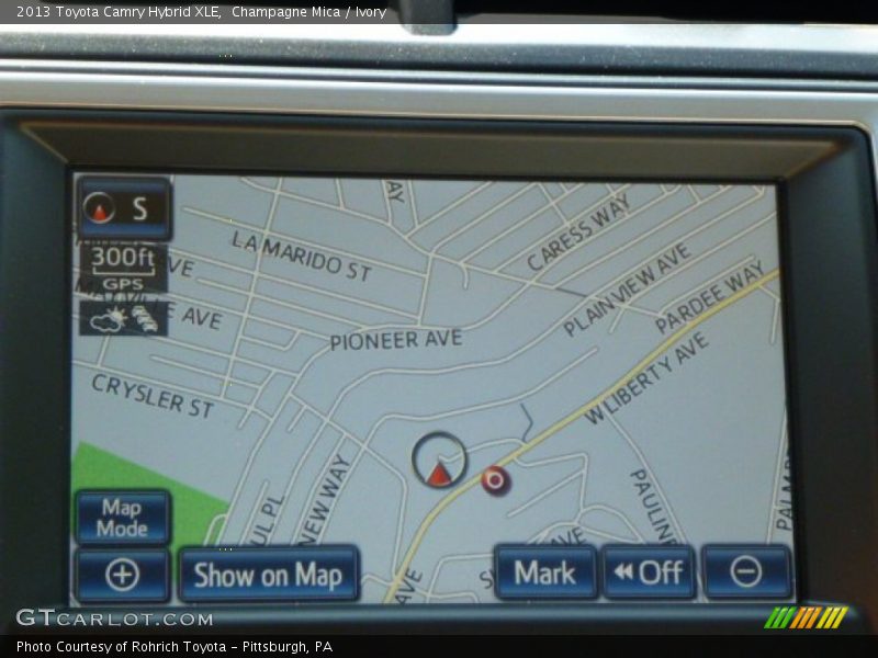 Champagne Mica / Ivory 2013 Toyota Camry Hybrid XLE