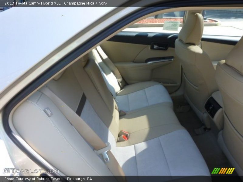Champagne Mica / Ivory 2013 Toyota Camry Hybrid XLE