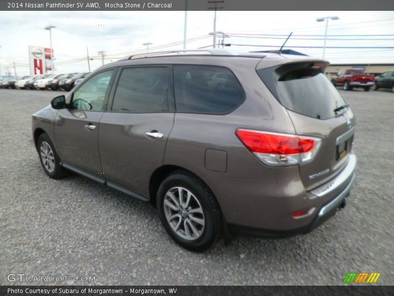 Mocha Stone / Charcoal 2014 Nissan Pathfinder SV AWD