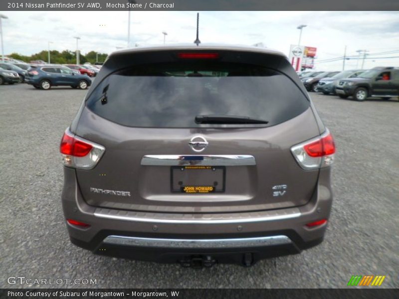 Mocha Stone / Charcoal 2014 Nissan Pathfinder SV AWD