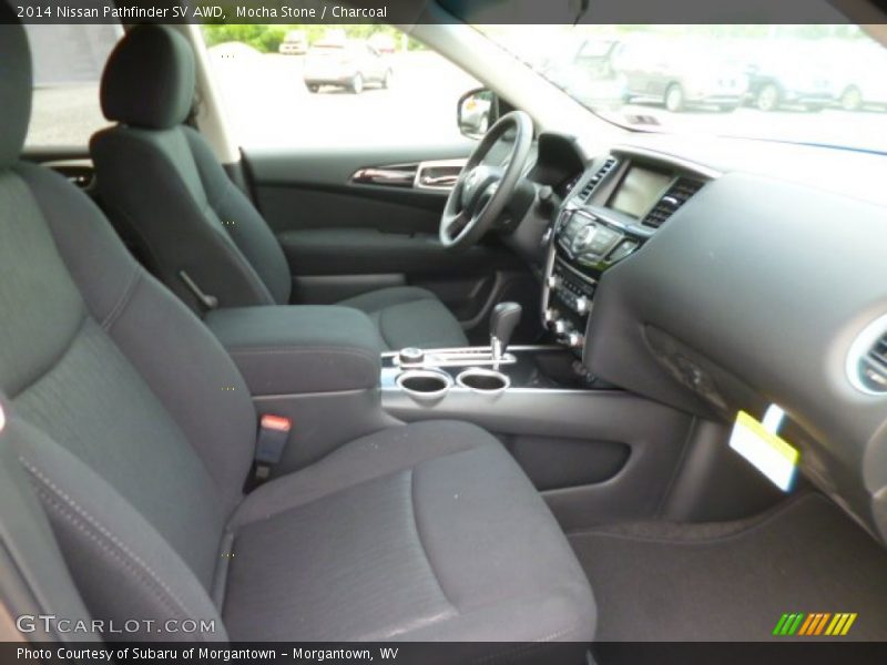Mocha Stone / Charcoal 2014 Nissan Pathfinder SV AWD