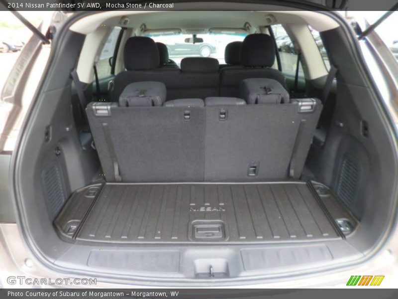 Mocha Stone / Charcoal 2014 Nissan Pathfinder SV AWD