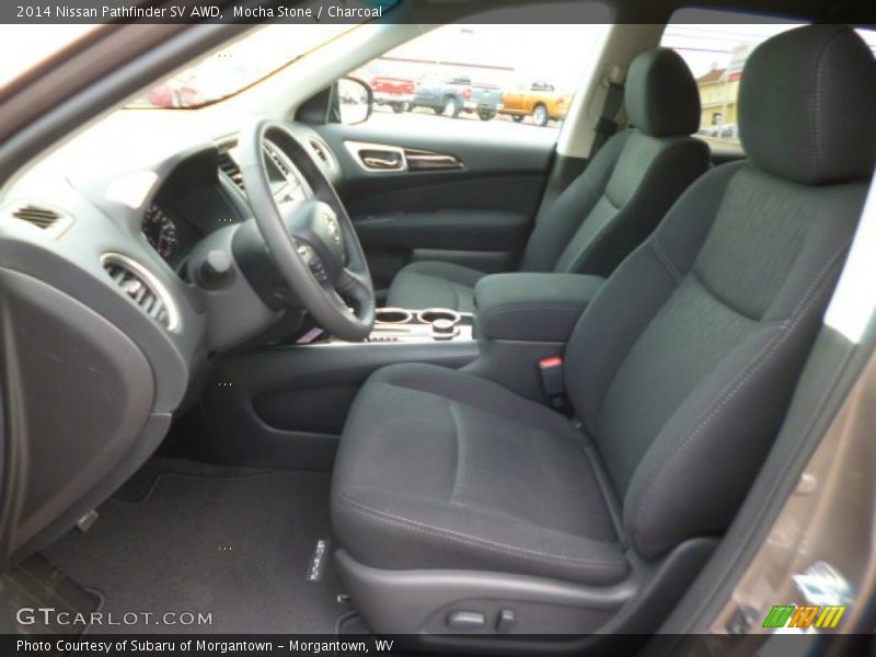 Mocha Stone / Charcoal 2014 Nissan Pathfinder SV AWD