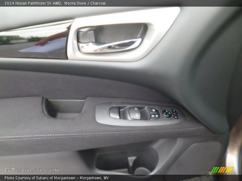 Mocha Stone / Charcoal 2014 Nissan Pathfinder SV AWD