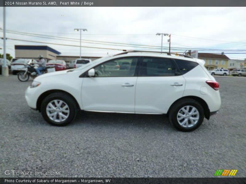  2014 Murano SL AWD Pearl White