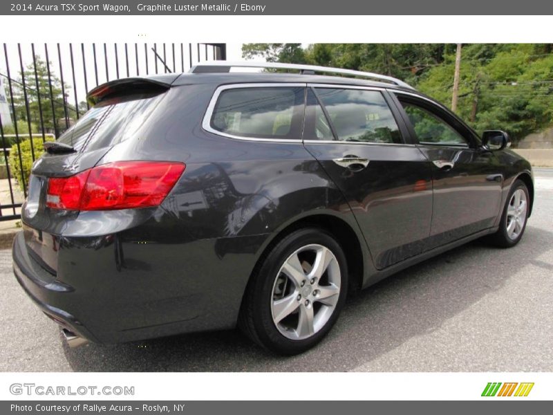 Graphite Luster Metallic / Ebony 2014 Acura TSX Sport Wagon