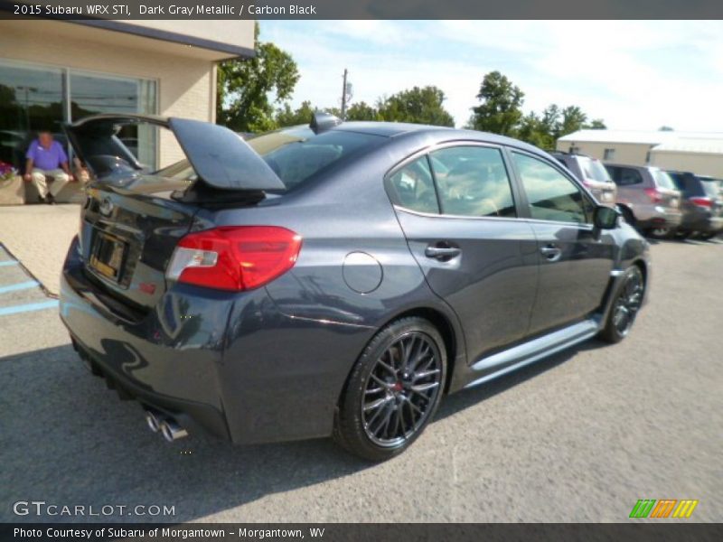 Dark Gray Metallic / Carbon Black 2015 Subaru WRX STI