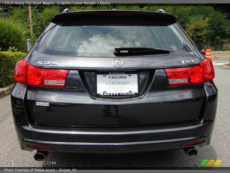 Graphite Luster Metallic / Ebony 2014 Acura TSX Sport Wagon