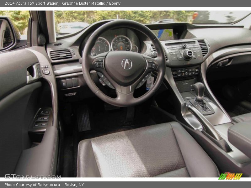  2014 TSX Sport Wagon Ebony Interior