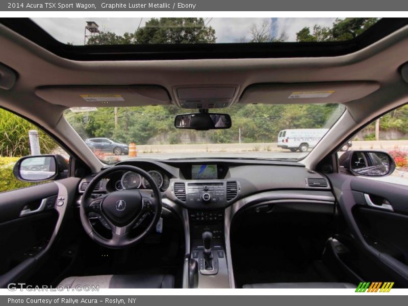 Dashboard of 2014 TSX Sport Wagon