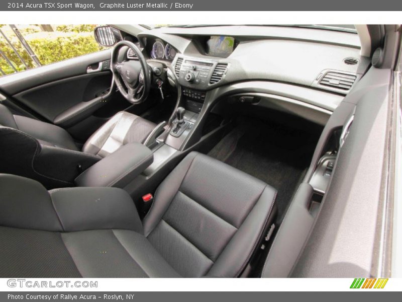 Front Seat of 2014 TSX Sport Wagon