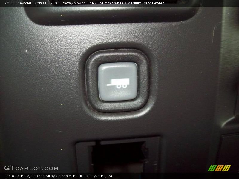 Summit White / Medium Dark Pewter 2003 Chevrolet Express 3500 Cutaway Moving Truck