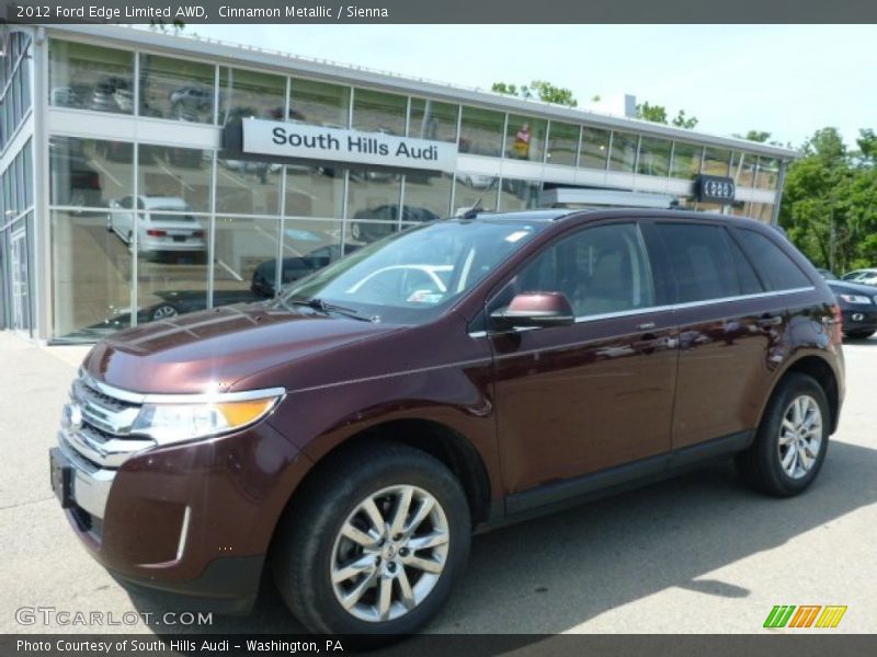 Cinnamon Metallic / Sienna 2012 Ford Edge Limited AWD