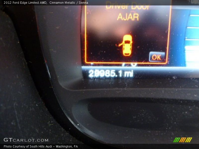 Cinnamon Metallic / Sienna 2012 Ford Edge Limited AWD