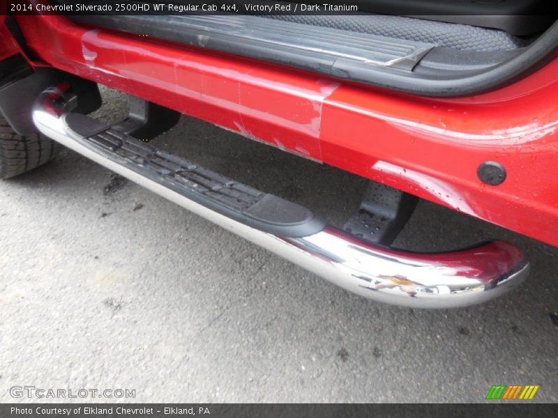 Victory Red / Dark Titanium 2014 Chevrolet Silverado 2500HD WT Regular Cab 4x4