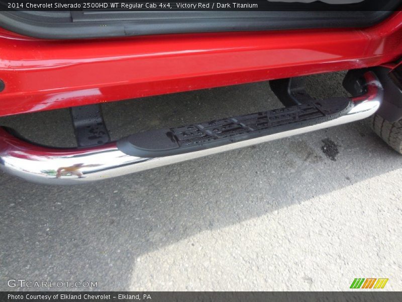 Victory Red / Dark Titanium 2014 Chevrolet Silverado 2500HD WT Regular Cab 4x4