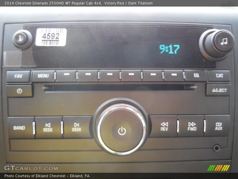 Victory Red / Dark Titanium 2014 Chevrolet Silverado 2500HD WT Regular Cab 4x4