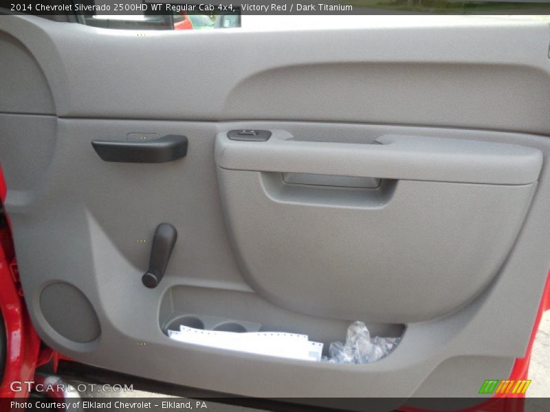 Victory Red / Dark Titanium 2014 Chevrolet Silverado 2500HD WT Regular Cab 4x4
