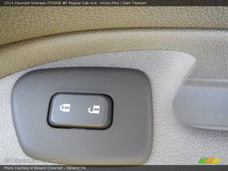 Victory Red / Dark Titanium 2014 Chevrolet Silverado 2500HD WT Regular Cab 4x4