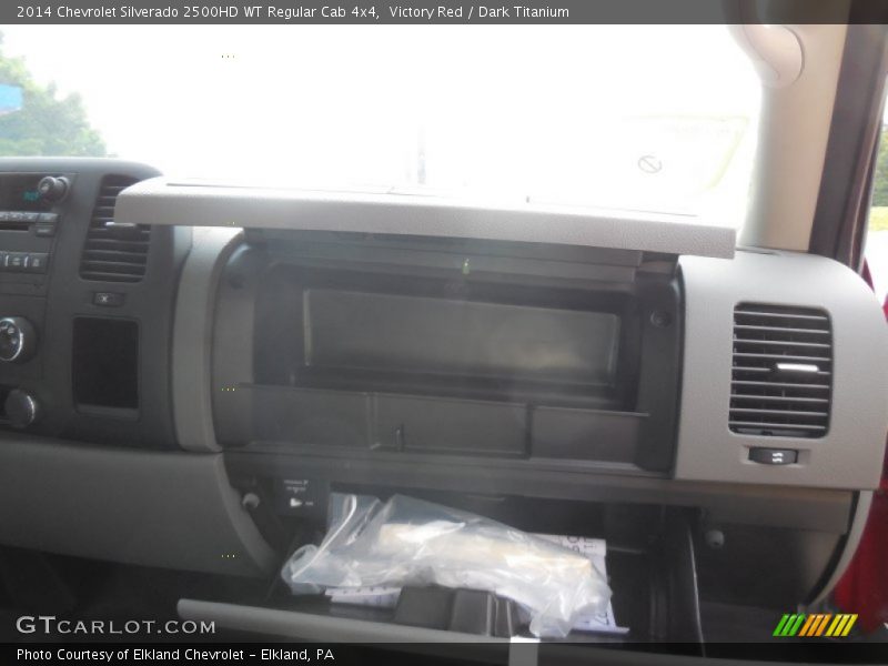 Victory Red / Dark Titanium 2014 Chevrolet Silverado 2500HD WT Regular Cab 4x4