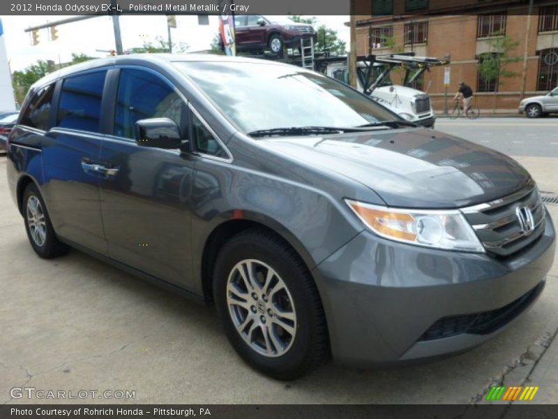 Polished Metal Metallic / Gray 2012 Honda Odyssey EX-L