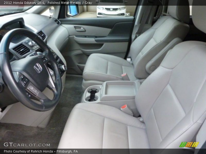 Polished Metal Metallic / Gray 2012 Honda Odyssey EX-L