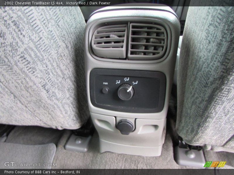 Victory Red / Dark Pewter 2002 Chevrolet TrailBlazer LS 4x4