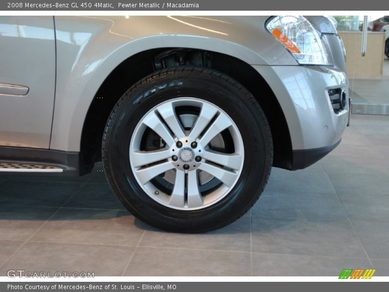 Pewter Metallic / Macadamia 2008 Mercedes-Benz GL 450 4Matic